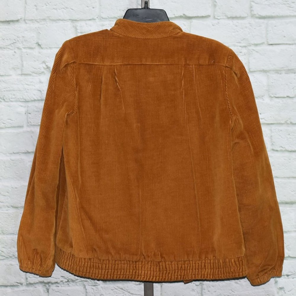 Vintage Walk On Embroidered Logo Corduroy Jacket - Picture 2 of 6